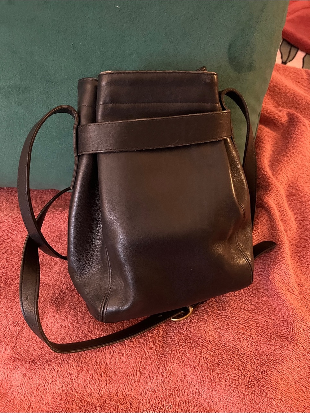 Coach 4156 Vintage EUC Soho Black Belted Crossbody - Picture 4 of 9